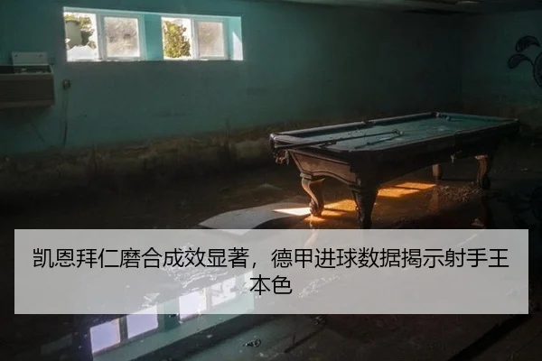 凯恩拜仁磨合成效显著，德甲进球数据揭示射手王本色
